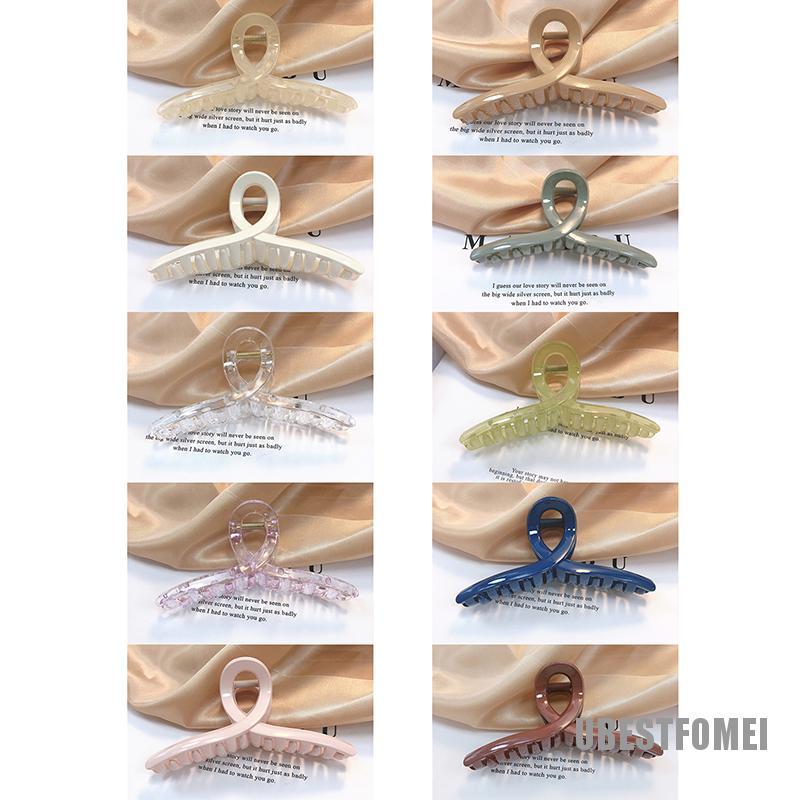 1 Kẹp Tóc Càng Cua Bằng Acrylic Cho Nữ