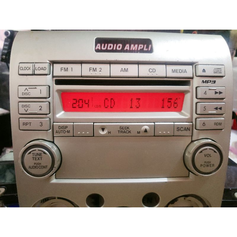 Đầu Cd radio có Aux ô tô FORD EVERET,FORD RANGER & MAZDA BT50 và các xe Ford khác