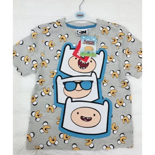 Áo cotton bé trai hoạt hình Adventure time hãng Cartoon Network hàng nhập Anh
