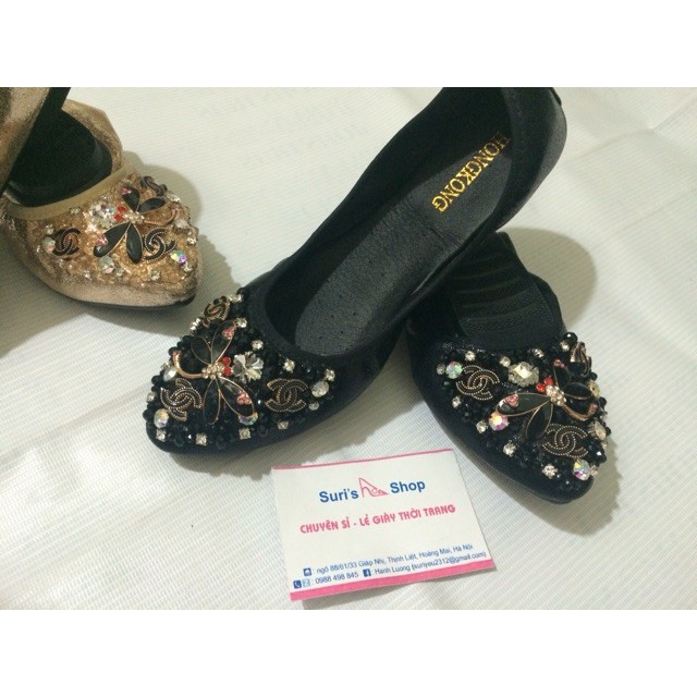 giày búp bê đá chuồn dẻo êm chân (lẻ=sỉ)) | BigBuy360 - bigbuy360.vn