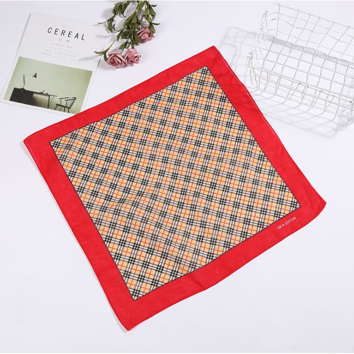 Bộ sưu tập khăn bandana hoa tiết vuông BDN07