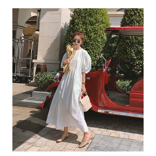 Bigsize Đầm Váy suông baby doll boho maxi vintage dáng dài form rộng đẹp xinh bầu bí phong cách teen hotgirl hàn quốc
