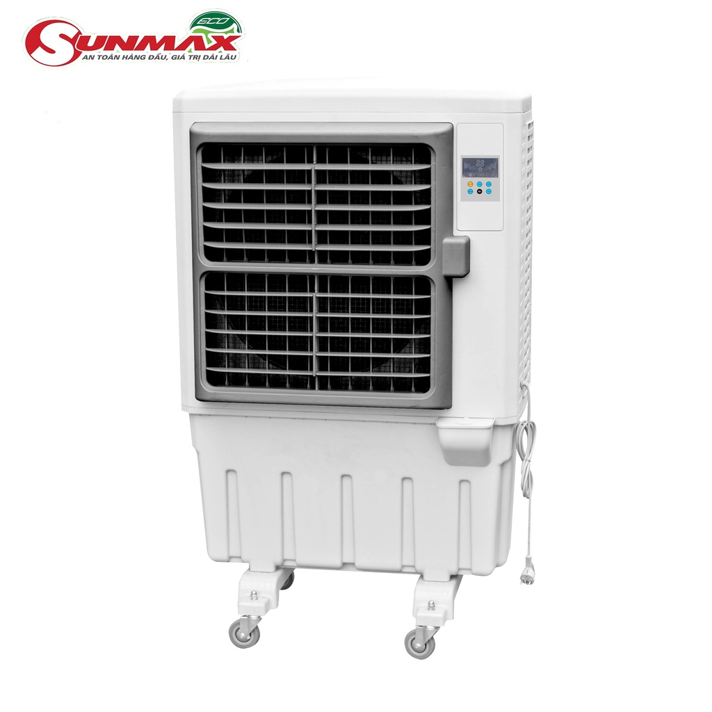 Quạt điều hòa/làm mát hơi nước công nghiệp 70L - Diện tích làm mát 40-60m2 - Có REMOTE điều khiển Sunmax GAC7000A1