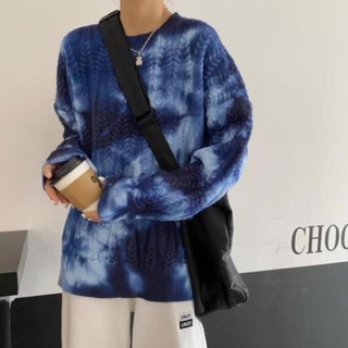 Áo sweater len loang màu Hurec UNISEX style Hàn Quốc