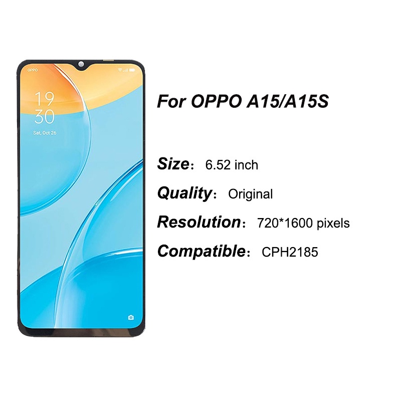 Màn Hình OPPO A15 A15S LCD CPH2185 LCD Thay Thế Chuyên Dụng Cho