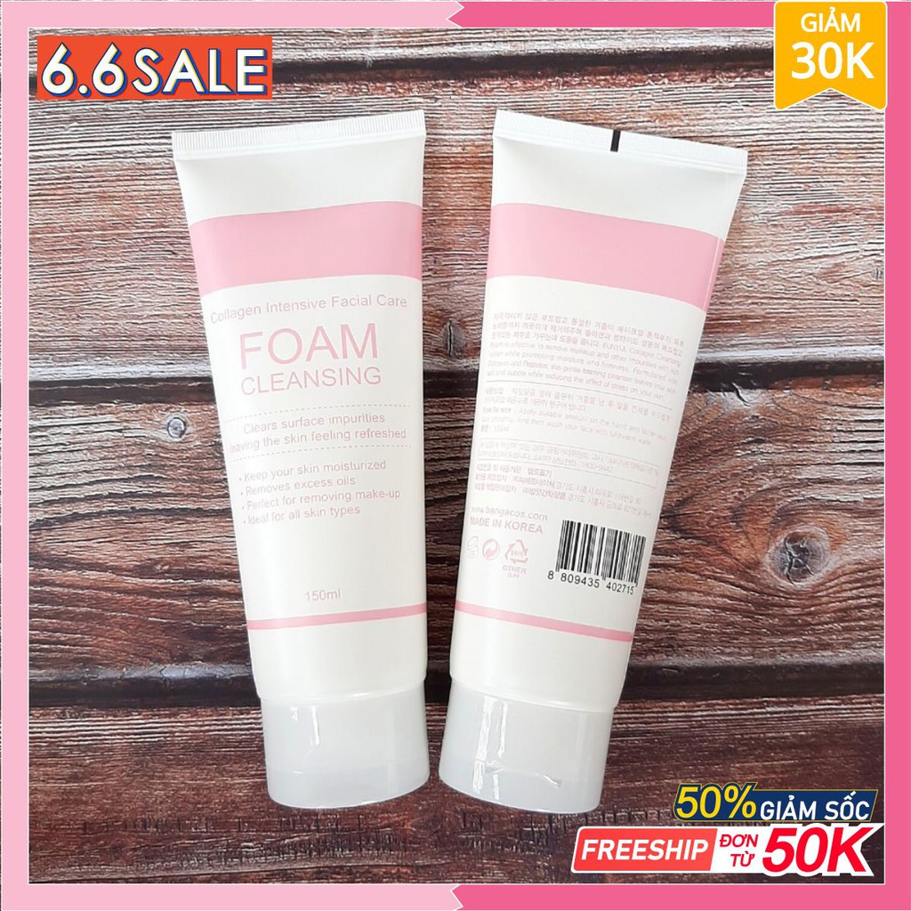 Sữa Rửa Mặt Collagen Eunyul Collagen Foam Cleansing 150ML