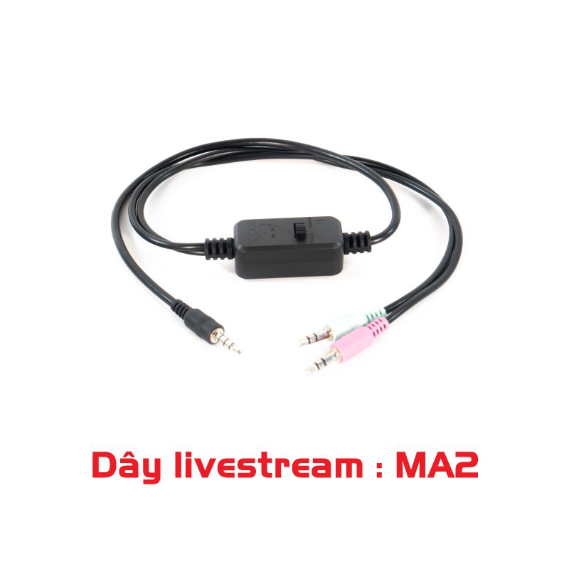 Combo livestream thu âm TAKSTAR Mic PC K200, Soundcard Icon Upod Pro, Tai nghe TS2260 [BH 1 NĂM]