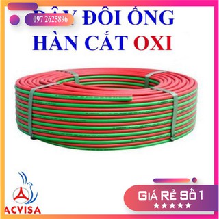 Dây Hơi Đôi Dẫn Khí Oxy, Dẫn Khí Gas Phi 6 ( 1 Mét)