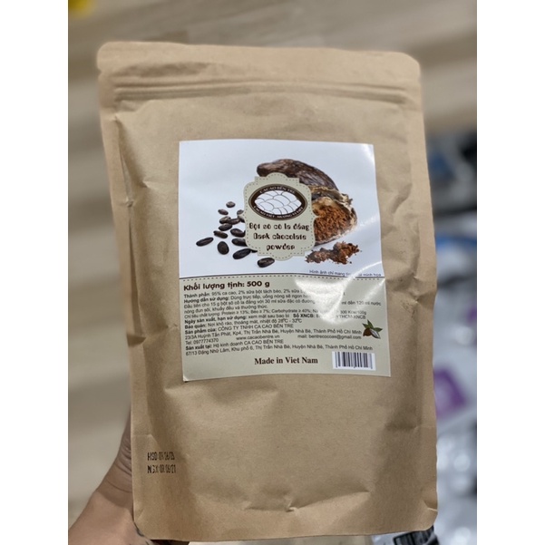 Bột socola đắng