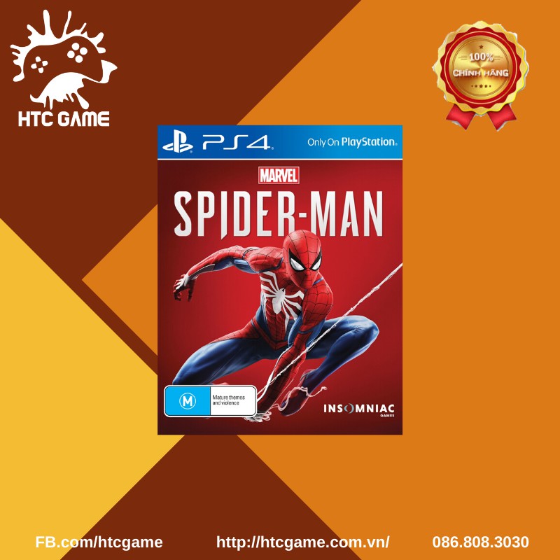 [Mã SKAMCLU9 giảm 10% đơn 100K] Đĩa game Spider man dành cho máy PS4 2nd