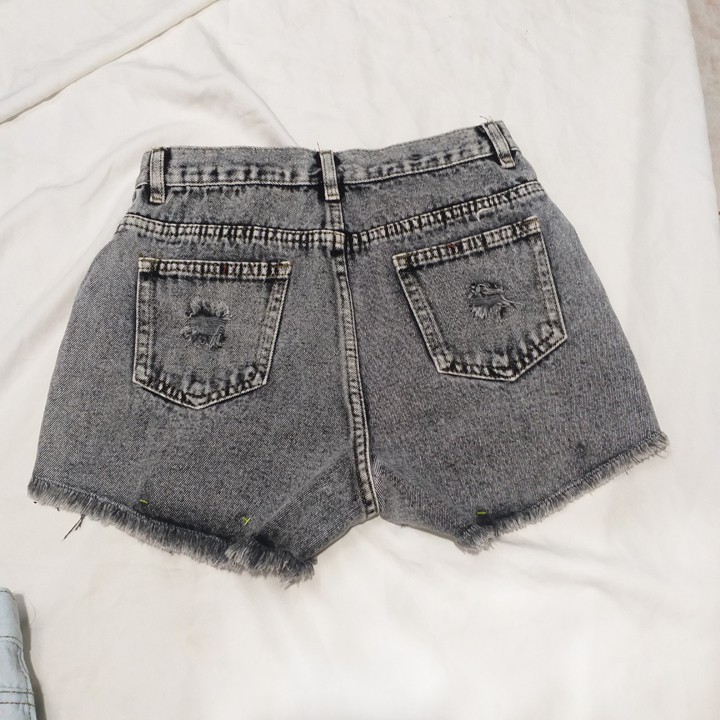 quần short jean lai tua cao cấp | BigBuy360 - bigbuy360.vn