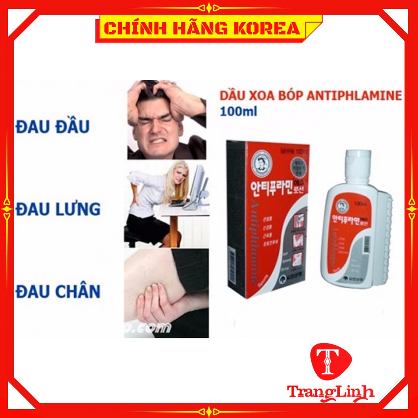 [Combo 10 hộp] Dầu nóng hàn quốc Antiphlamine chính hãng - tranglinhkorea