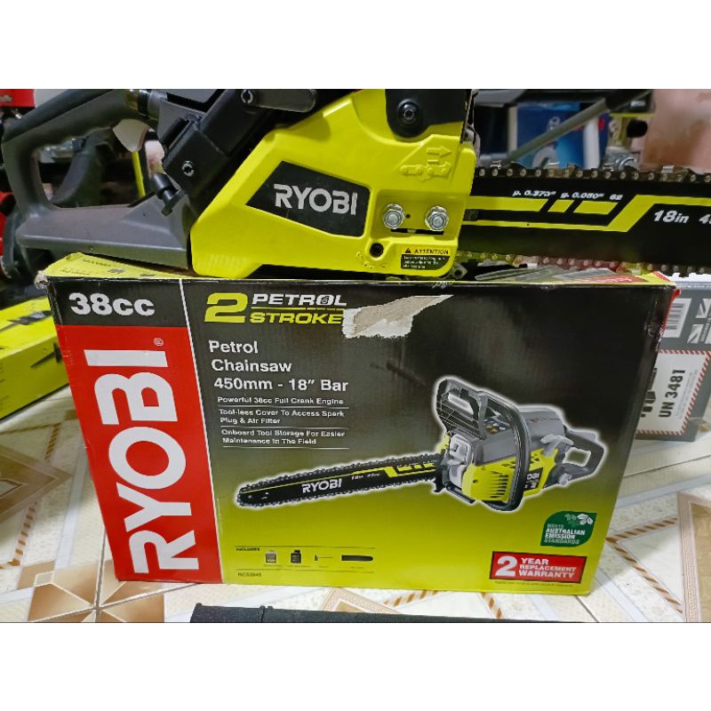 MÁY CƯA XÍCH RYOBI 38CC