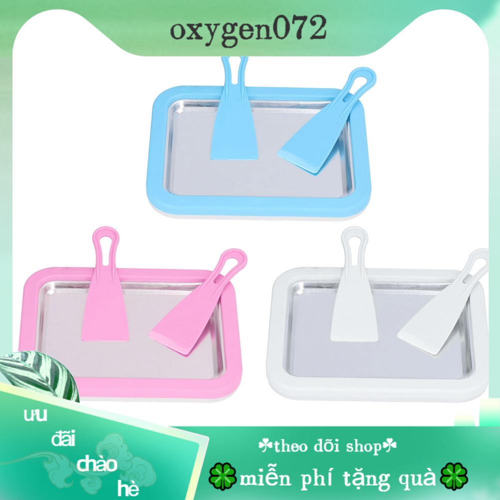 Oxygen072 Máy làm kem ăn liền sữa chua chiên Mini Unplugged cuộn trái cây cho hộ gia đình