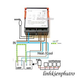 Bộ Điều Khiển Nhiệt Độ Đóng Ngắt Relay STC-1000