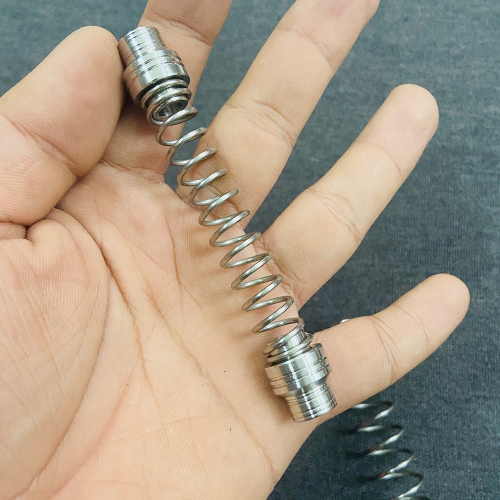 [XẢ KHO] LÒ XO ĐỦA THẮNG INOX 304 CAO CẤP SỬ DỤNG DREAM, WAVE, SIRIUS, VARIO