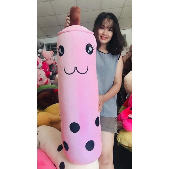 {Sale cực rẻ}Gối ôm,gấu bông,nhồi bông trà sữa 1m2 - Hàng cao cấp