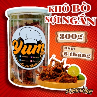 Khô bò sợi 300g thơm ngon đặc biệt | Đồ ăn vặt