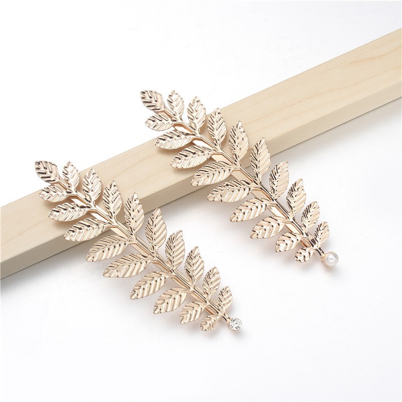 Combo 3 kẹp tóc lá xinh