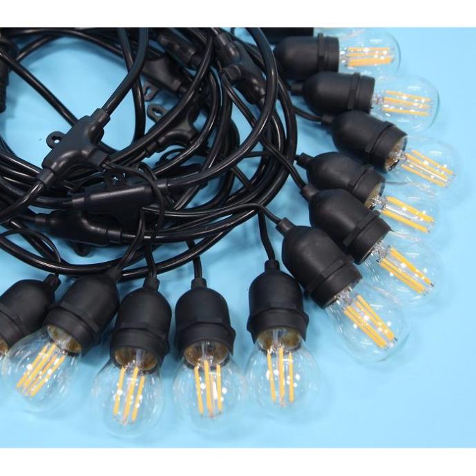 Dây đèn bóng led edison G45 4 mét 8 bóng 4w đèn trang trí