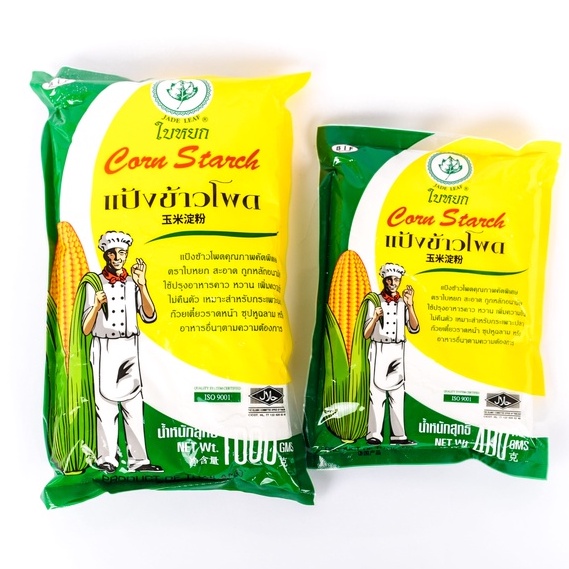 Tinh Bột Ngô Jade Leaf Thái Lan 400gr - EUFOOD Việt Nam-Tinh Bột Nhập Thái Lan Chính Hãng