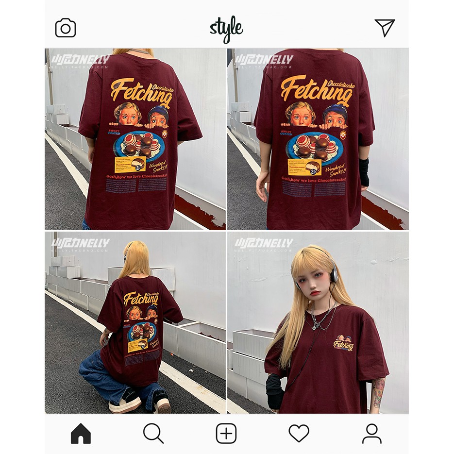 Áo phông Nelly Heybig ngắn tay - Fetching