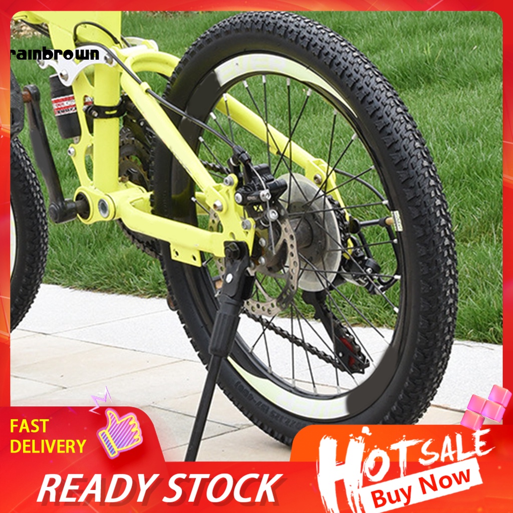 Chân chống xe đạp một bên màu đen nhỏ gọn tiện lợi