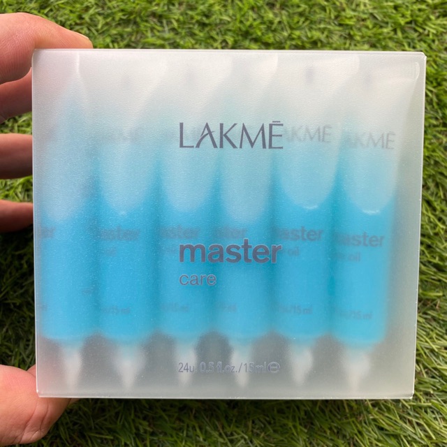 Tinh dầu dưỡng ẩm cho tóc LAKME MASTER CARE OIL 24*15ML
