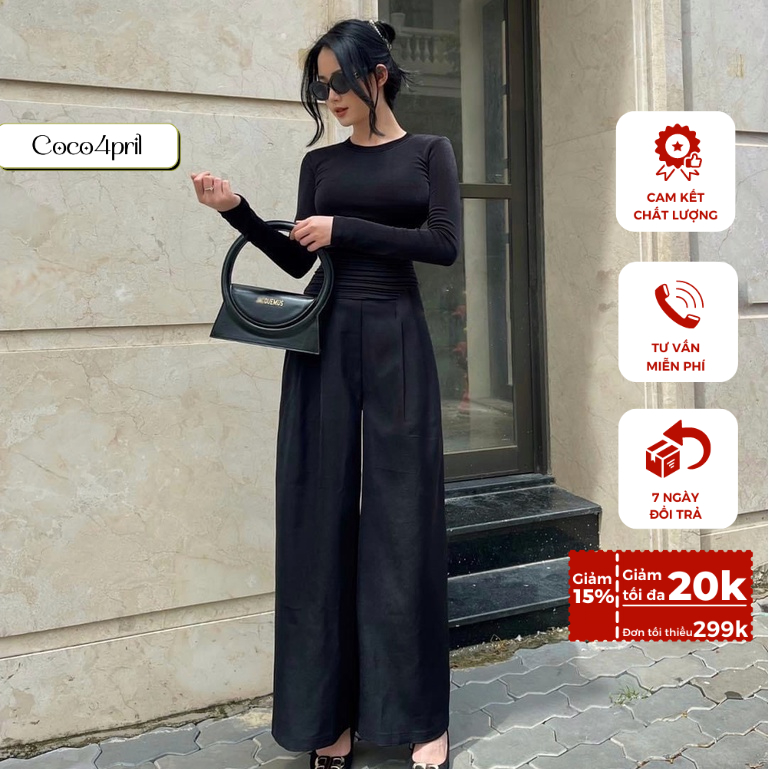 Áo thun ôm body nữ tay dài cổ tròn dáng dài chất thun nhũ mịn mát thu đông phù hợp đi chơi đi dạo phố AT143
