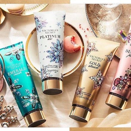 Platinum Ice | Diamond Petals | Emerald Crush | Gold Struck - Dưỡng Thể Xịt Thơm Nước Hoa Toàn Thân Victoria’s Secret