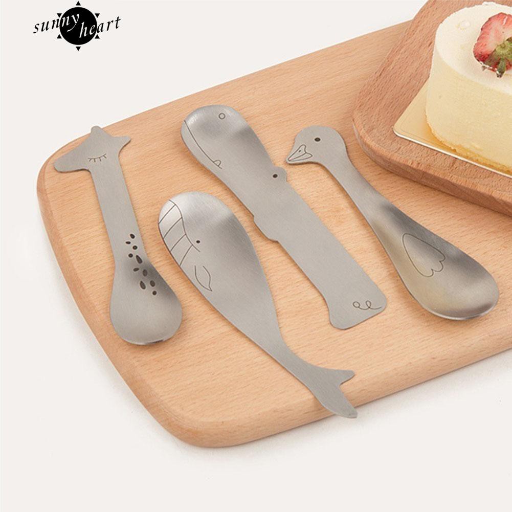 Muỗng Múc Kem , Tráng Miệng Hình Động Vật Đáng Yêu