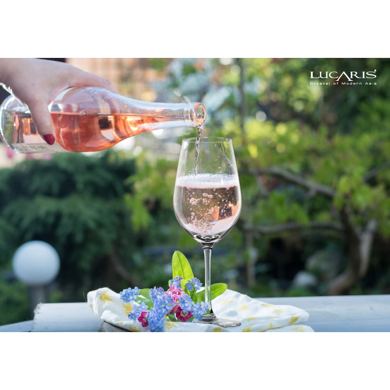 Bộ 6 Ly Uống Rượu Vang Đỏ Pha Lê Cao Cấp Lucaris Cabernet 480ml Nhập Khẩu Chính Hãng Không Chứa Chì - Tokyo S02CB17