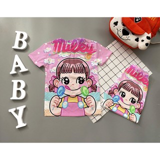 Đồ bộ in 3D hoạt hình cho bé gái