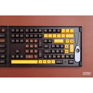 Bộ Keycap AKKO Chocolate (PBT DoubleShot/ASA profile/178 nút)