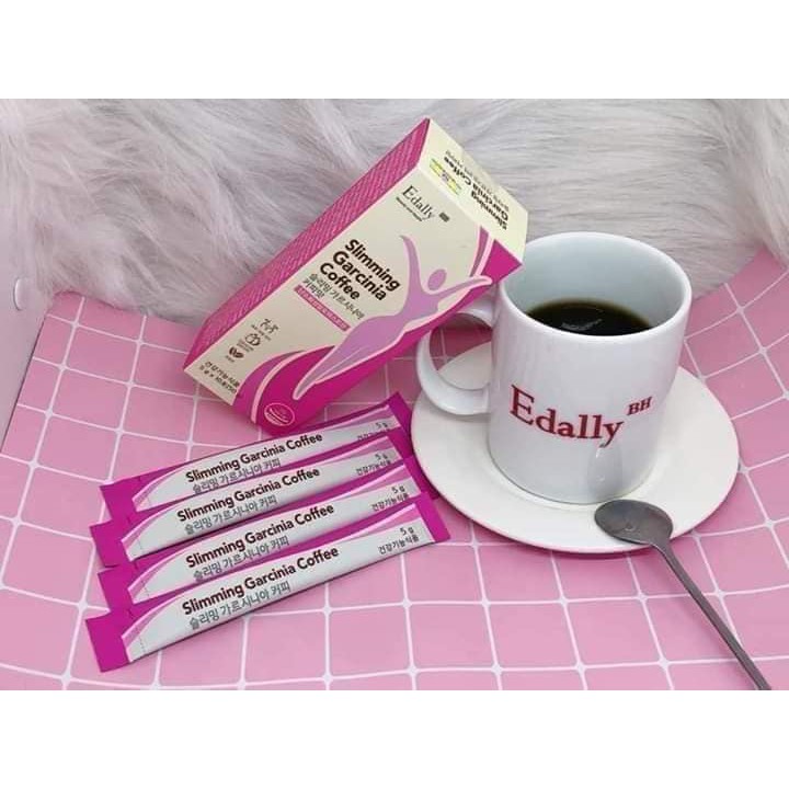 Cà Phê Edally Hàn Quốc Slimming Garcinia Coffee hộp 10 túi