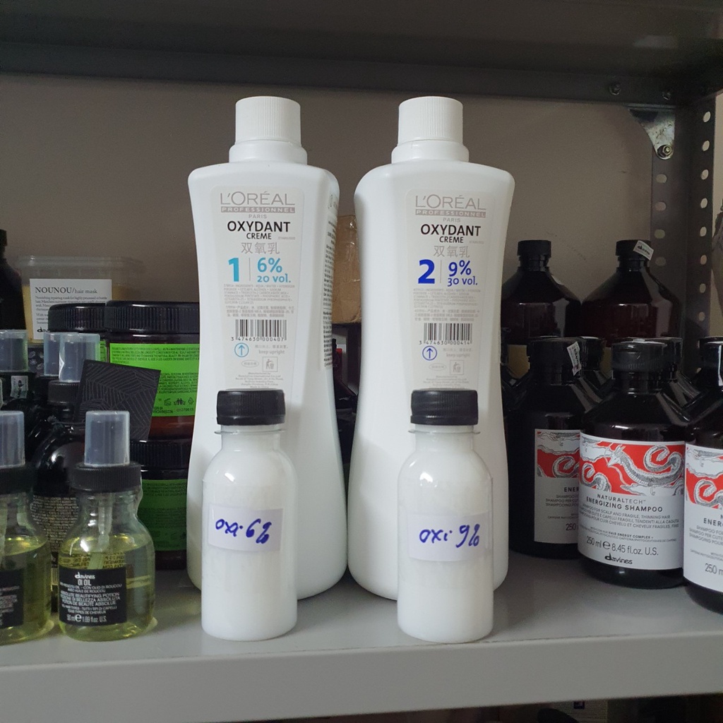 Oxy Loreal Trợ Nhuộm, Tẩy Mở Biểu Bì Tóc Oxydant Creme 100ml