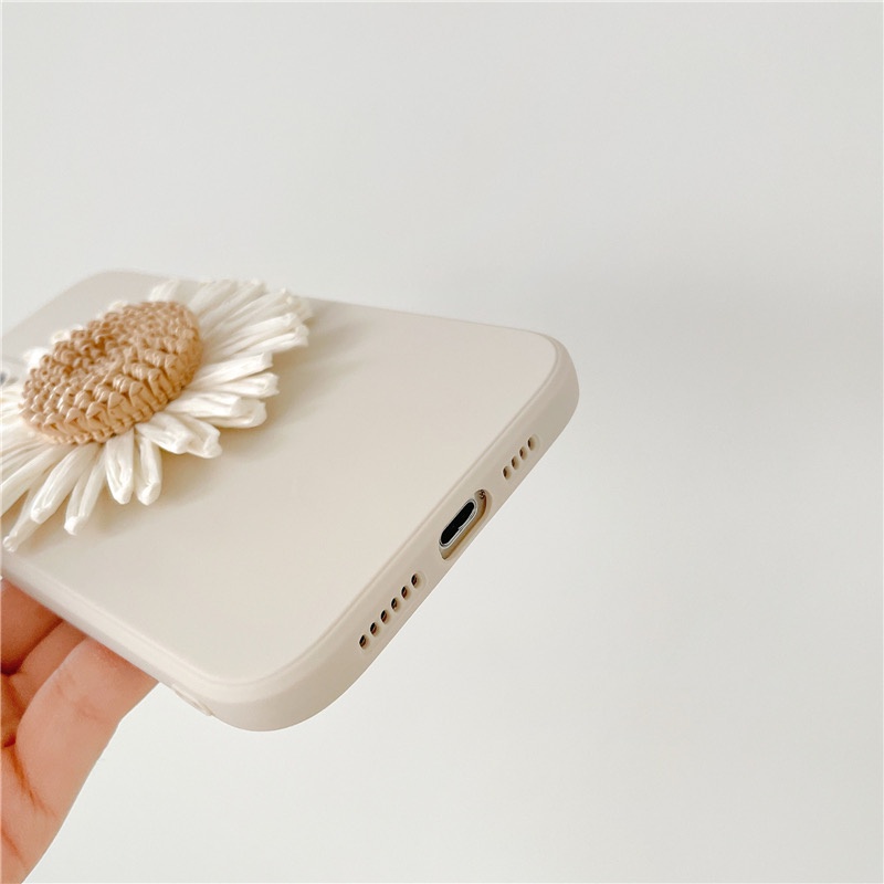 Ốp Điện Thoại Mềm Họa Tiết Hoa Cúc Xinh Xắn Thích Hợp Cho Iphone 12 Pro Max 11 Pro Max Xs Max Xr X 7plus