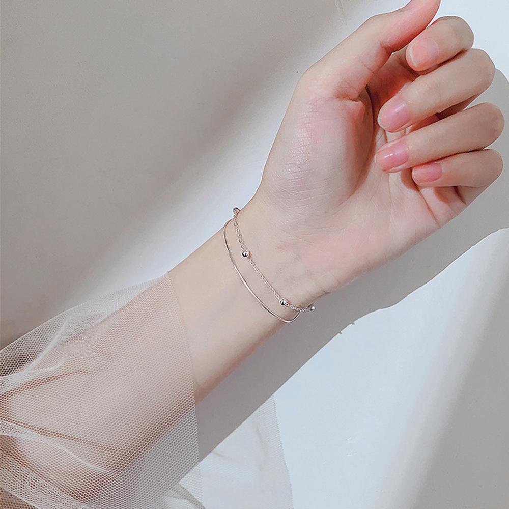 Vòng Tay Cho Nữ|Vòng Tay Chuỗi Hạt Nhiều Màu Sắc Thiết Kế Đơn Giản Phong Cách Vintage Cho Nữ
