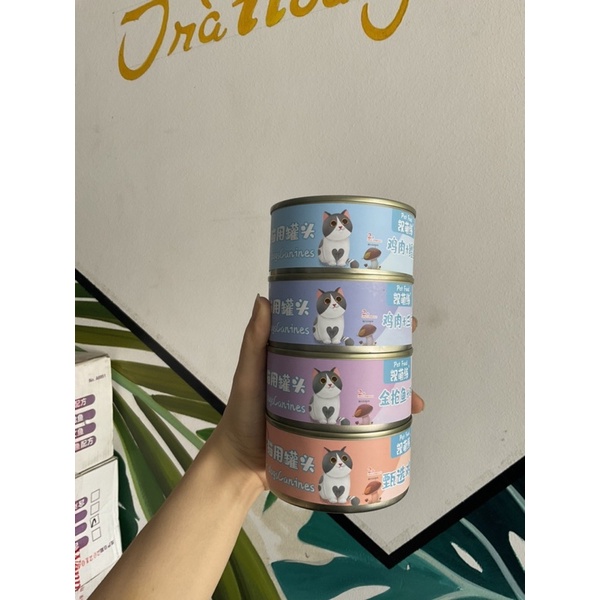 Pate lon 170gam 4 loại