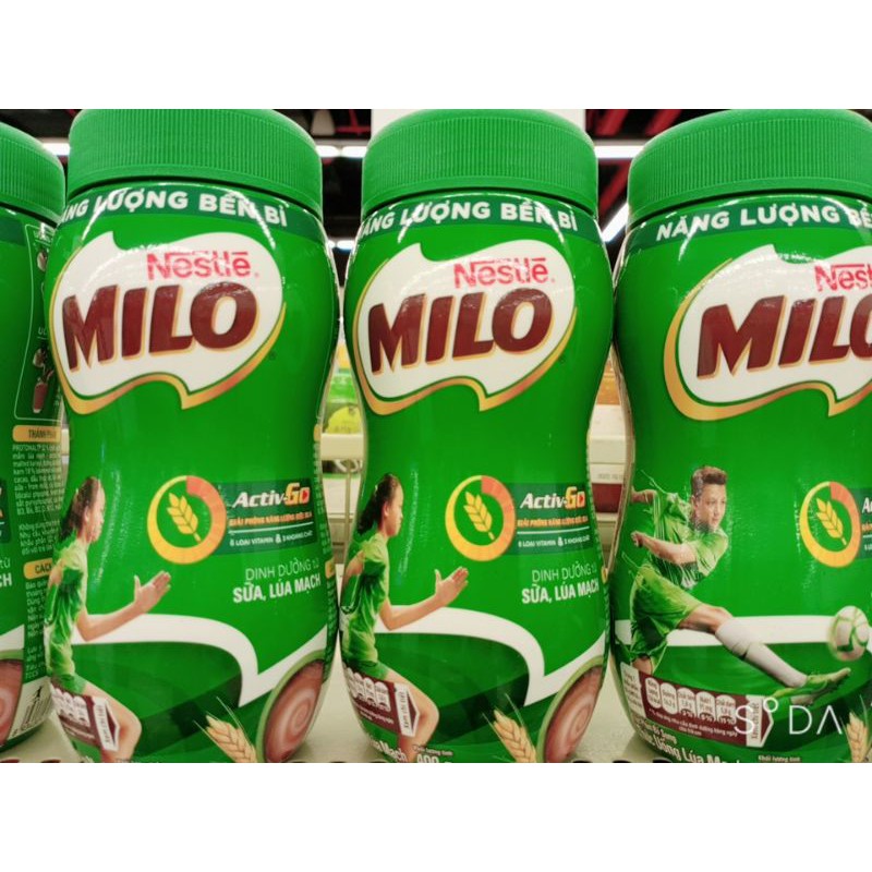 Bột thức uống lúa mạch Milo hũ 400g