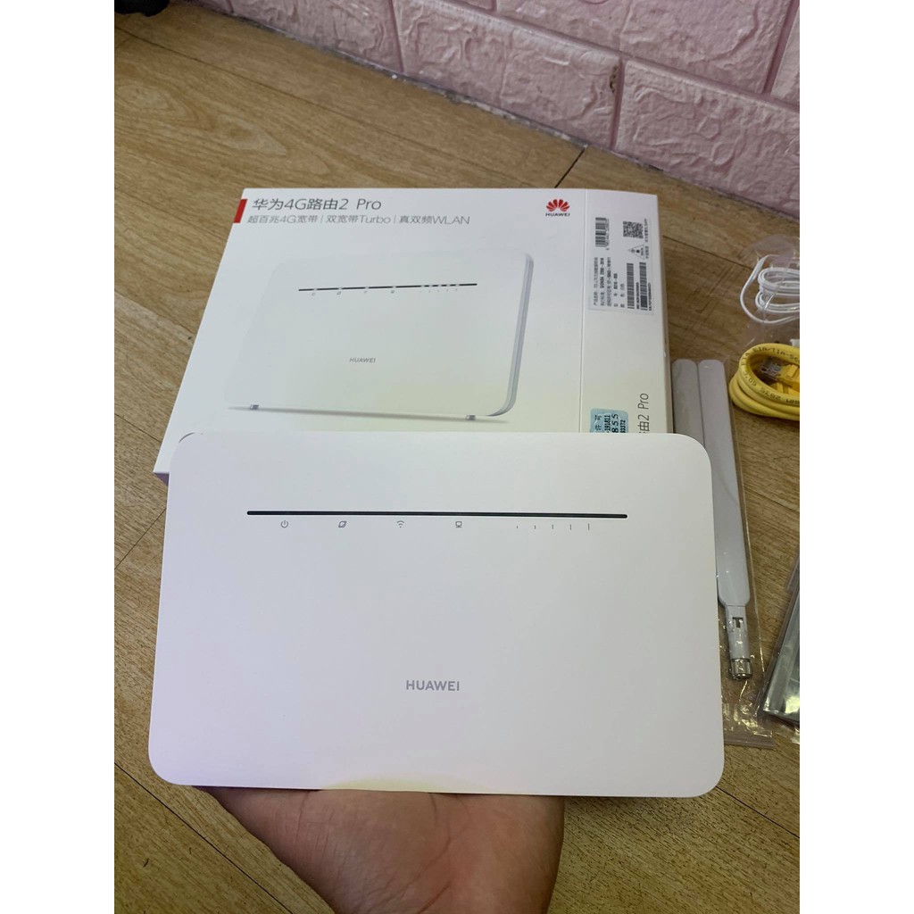 Bộ Router phát Wifi 4G Huawei B316-855 chuyên dụng chuẩn AC - Hỗ trợ 64 user - 2 băng tầng