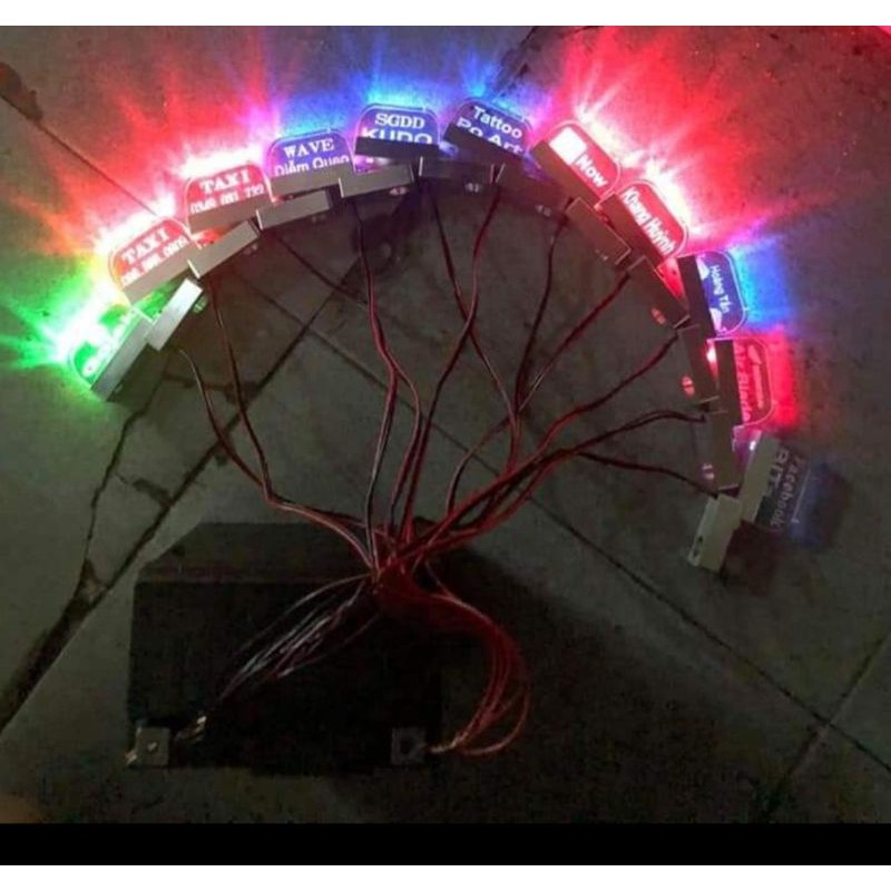 led kiểu taxi cho xe ôm công nghệ