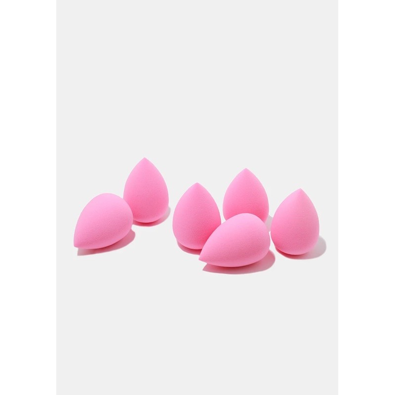 Tách set 6 mút trang điểm makeup siêu hời Shopmissa AOA aoa paw paw wonder blender sponge set 6 pack mút tán kem nền