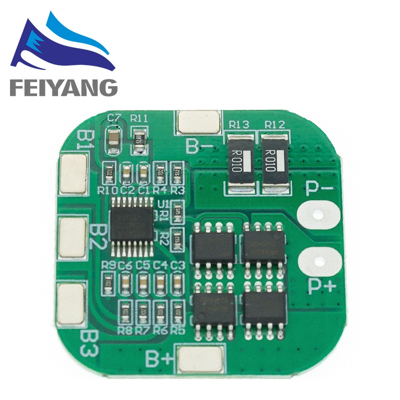 Bảng Mạch Bảo Vệ Pin li-ion 4S 14.8V / 16.8V 20A bms pcm Pcb Cho lithium LicoO2 Limn2O4 18650 LicoO2 Limn2 Limn2O4 18650 li