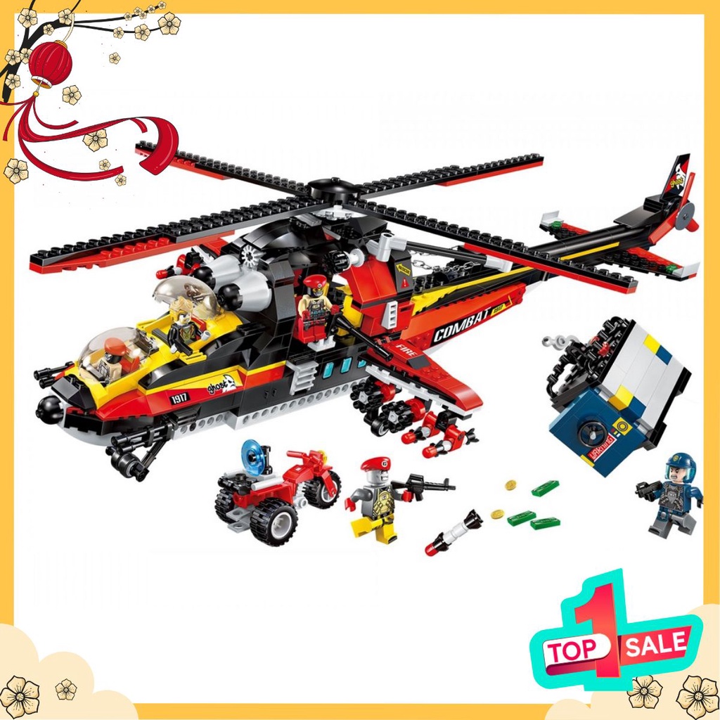 Lego Bộ đồ chơi xếp hình QMAN 1917 - Bảo vệ vũ khí bí mật