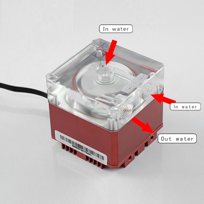 Startally pu-fs4m Bơm Nước Làm Mát pc Tích Hợp Máy Bơm Nước 13 5v 800l h