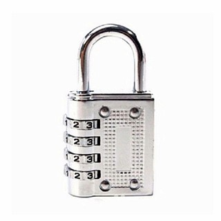 Ổ khóa 4 số inox lớn