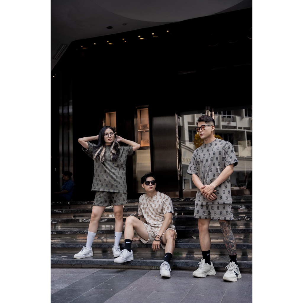Set Đồ Bộ  UNISEX NAM VÀ NỮ  mã    Phong cách streetstyle oversize HÌNH ẢNH THẬT DO SHOP TỰ CHỤP