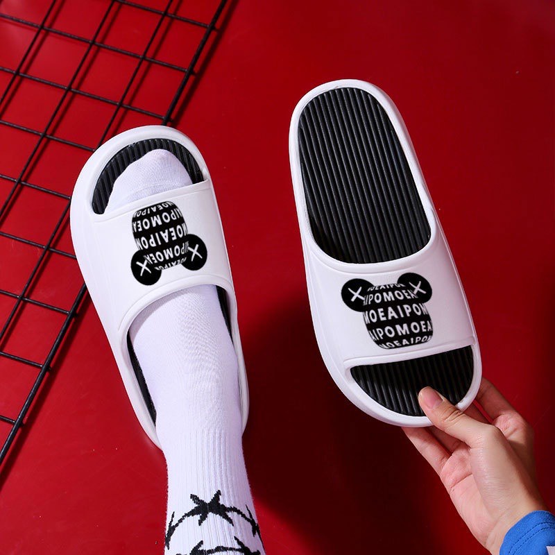 Dép quai ngang đế cao nữ và nam, dép bánh mì nam nữ đế cao  chống ngấm nước freeship toàn quốc