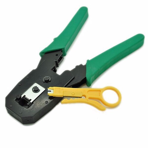 Combo: Kìm Bấm Mạng + Bộ Test Mạng + 100 Hạt Mạng RJ45